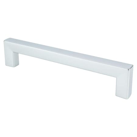 R. Christensen 128 mm CC Square Pull with Polished Chrome 9285-1026-C